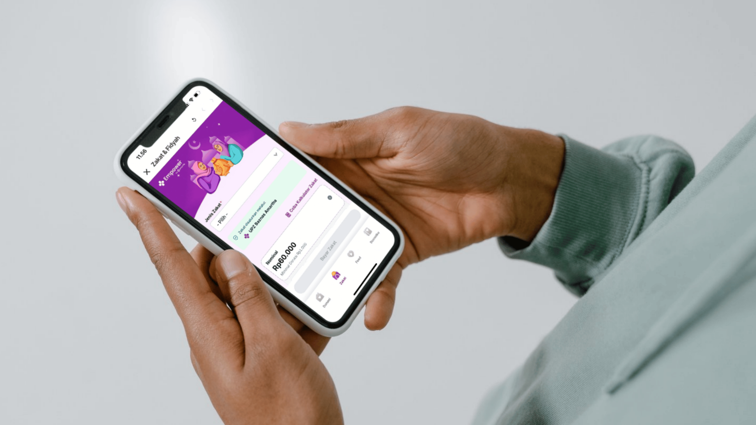 WeCare.id dan Amartha Berkolaborasi Hadirkan Fitur Zakat dan Donasi di Aplikasi AmarthaFin | Empower by amartha