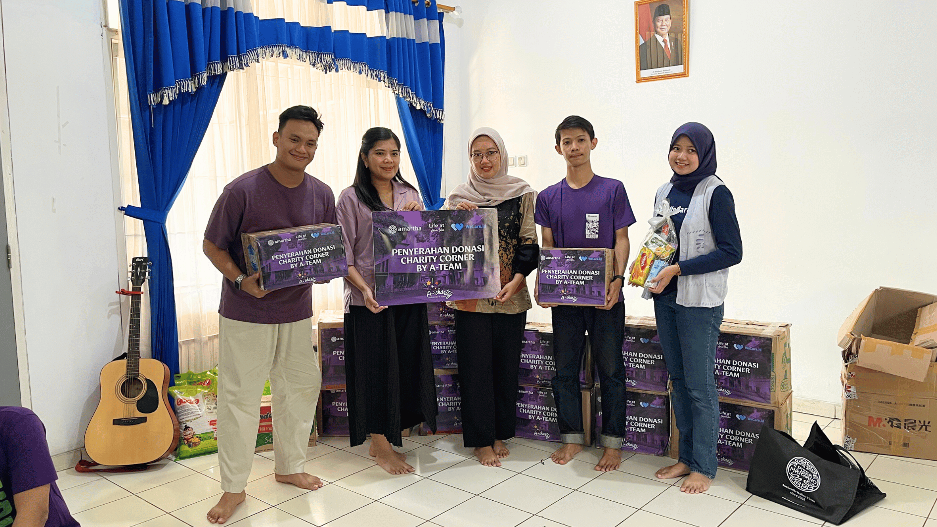 Donasi Pakaian & Barang Kolaborasi Amartha & WeCare.id | Empower by amartha